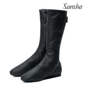 Black Sansha Character Canvas Boots – Size 13 | Stage & Rehearsal Ready